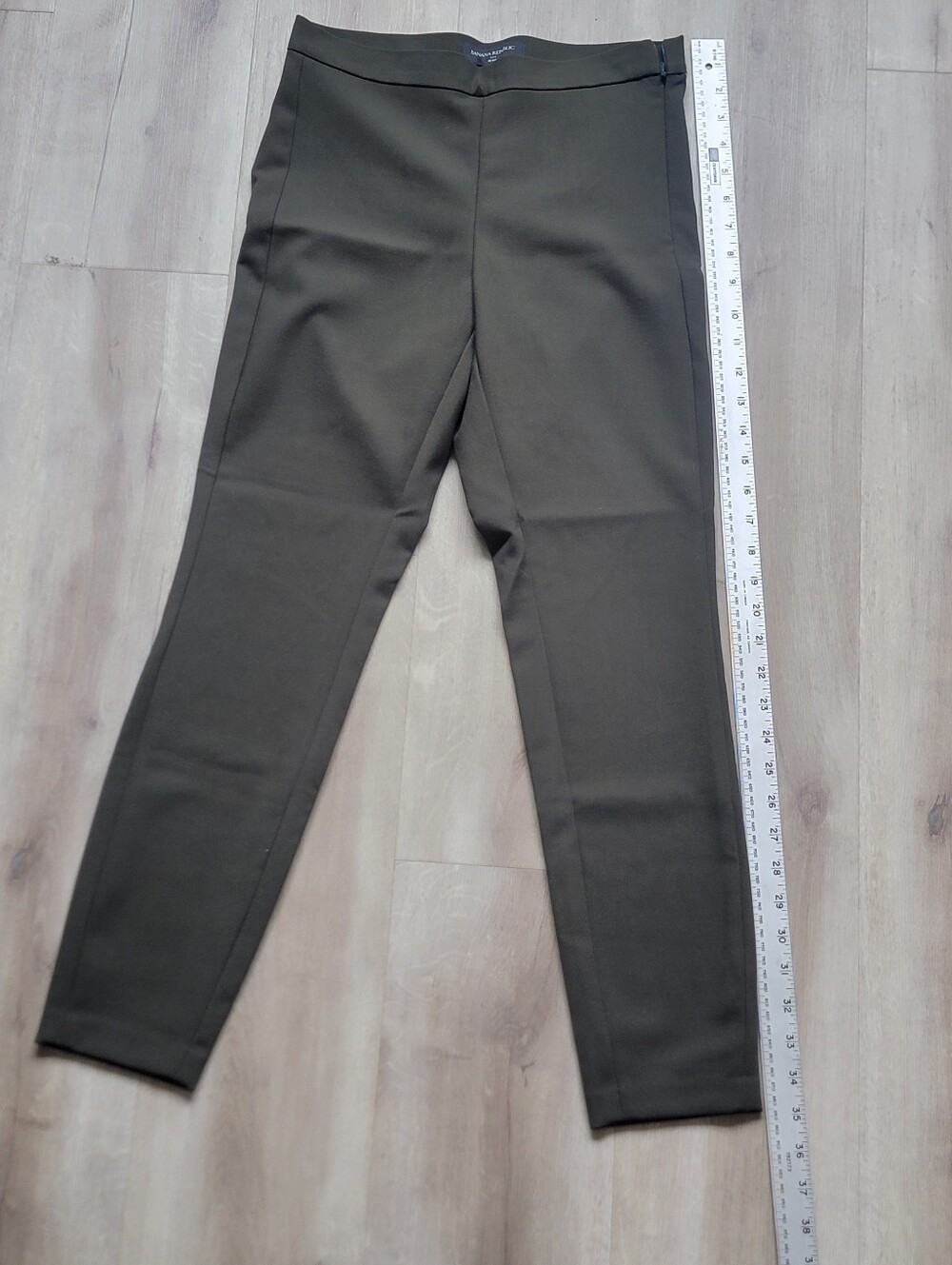 Banana Republic Olive Green Ponte Pants